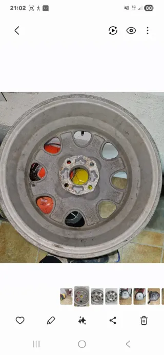 Llanta Peugeot 205 GTI