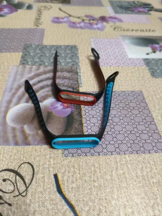 Correas Xiaomi Mi Band 5 (Azul y Rojo)