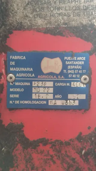 Tractor Autocargador