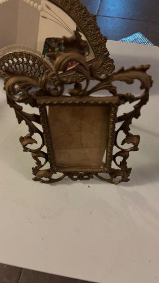 Juego Decoración Antiguo Bronce