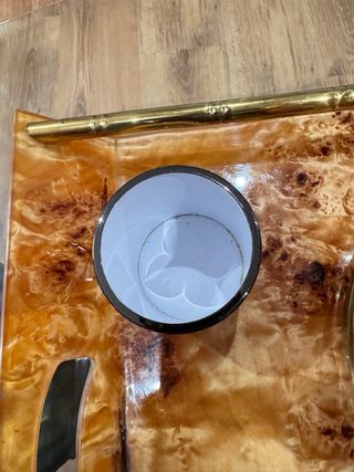 Elegante Set Vintage Bar/Escritorio