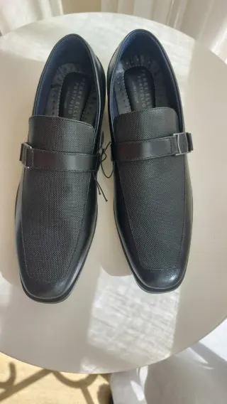 Perry Ellis Zapatos Negros para Hombre