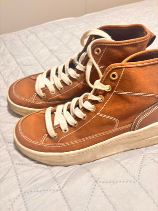 Botines marrones talla 37