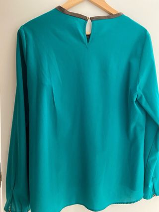 Camisa DANDAR azul turquesa talla M