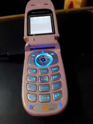 Motorola V220 Rosa Funcional Sin Carga