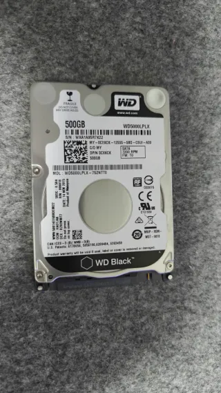Disco Duro WD 500GB 2.5
