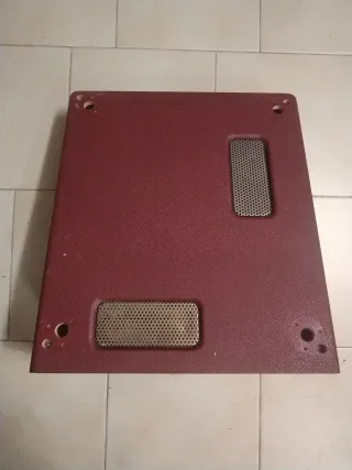 Mobile fonovaligia d'epoca in legno