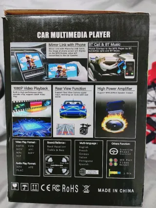 Pantalla Multimedia Coche 9 HD LCD