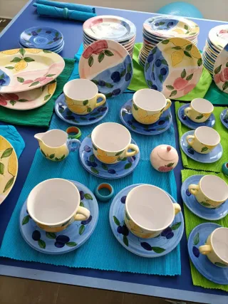 Juego de vajilla cerámica