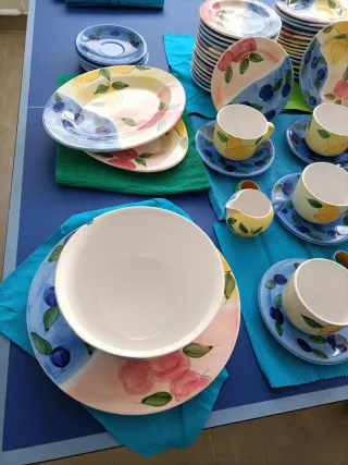 Juego de vajilla cerámica