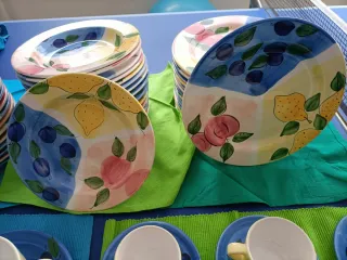 Juego de vajilla cerámica