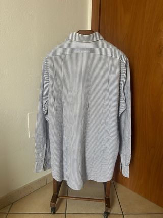 Camicia Polo Ralph Lauren Uomo Cotone Righe Blu L