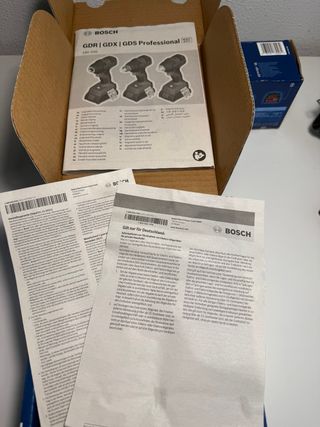 Llave/Atornillador Impacto Bosch GDX 18V-200 + Bat