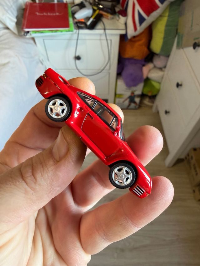 Porsche 959 rojo Tarmac IXO