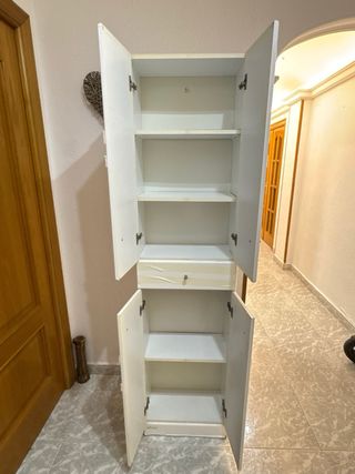 Mobile alto cucina/bagno bianco