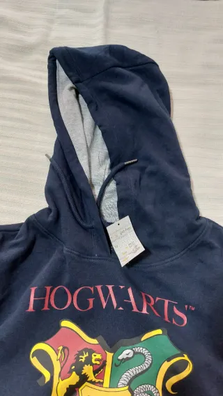 Sudadera Hogwarts Azul Multicolor