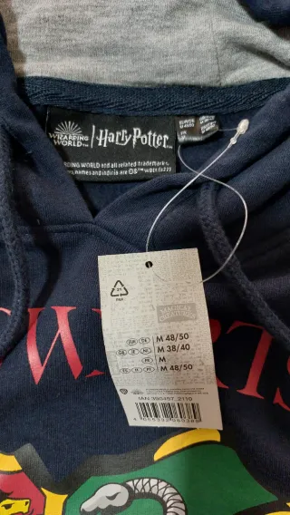 Sudadera Hogwarts Azul Multicolor