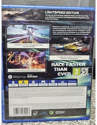 JUEGO PS4 Redout: Lightspeed Edition