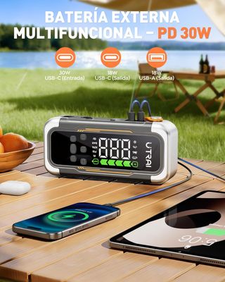 Arrancador, compresor, soplador y banco energía