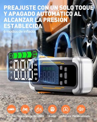 Arrancador, compresor, soplador y banco energía