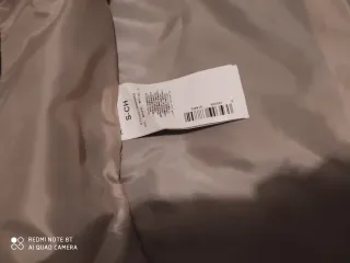 Abrigo Trucco floral en color azul marino y gris