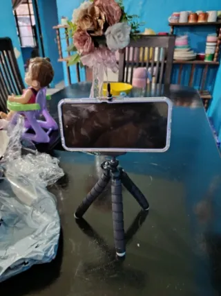 Trípode flexible para móvil