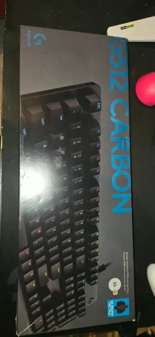 Teclado Logitech G512 Carbon GX Brown Táctil • ES