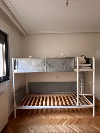 Litera Ikea VITVAL Gris/Blanco