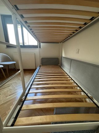 Litera Ikea VITVAL Gris/Blanco