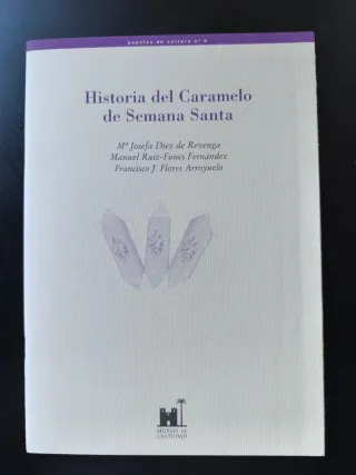 Cuaderno "Historia del caramelo de Semana Santa"