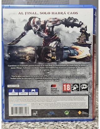JUEGO PS4 God of War III Remasterizado