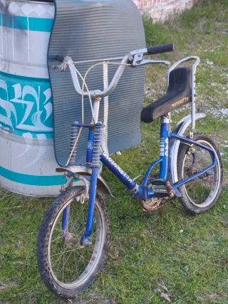 Bicicleta Motoretta Spring Azul