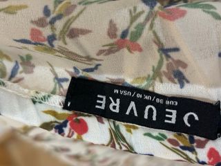 Vestido largo estampado floral