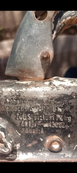 Cabezal Enganche AL-KO de 50 mm Años 70 Antiguo