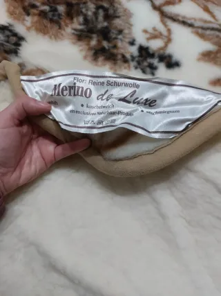 Manta de lana merino de lujo