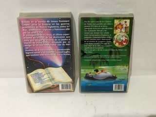 2 Películas VHS Disney (Español)