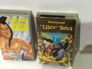 2 Películas VHS Disney (Español)