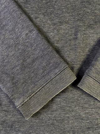 Polo Lacoste Gris Media Cremallera