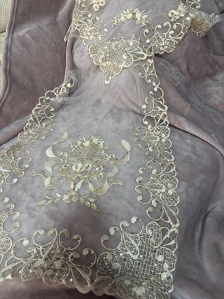 Manteletas Fallera Niña Beige/Dorado