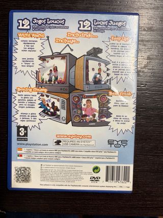 Pack de 2 juegos Eye Toy Play + Cámara PS2