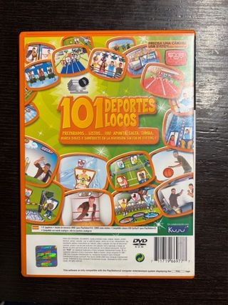 Pack de 2 juegos Eye Toy Play + Cámara PS2