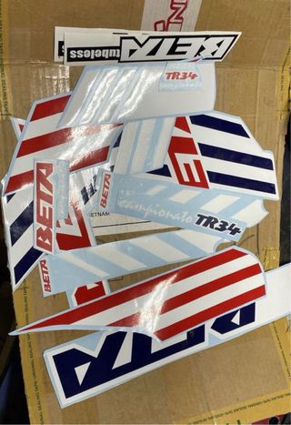 Adhesivos BETA TR34 Campionato