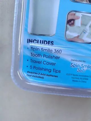 Spin Smile 360 Lucidatore Denti