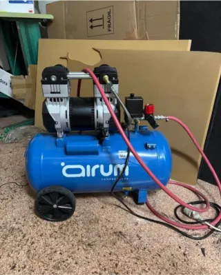 Compresor de aire Airum azul
