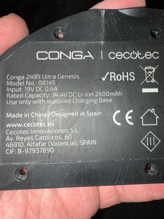 Robot Aspirador Cecotec Conga 2499 Ultra