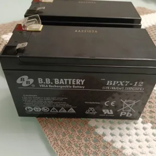 Batteria 12V 7Ah BPX7-12 B.B. Battery