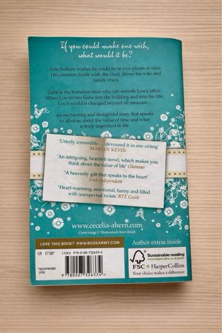 Pack 2 libros Cecelia Ahern en inglés The Gift