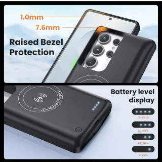 Cover Batteria Wireless per Samsung S23/S22