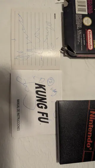 Kung Fu NES European Version