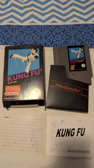 Kung Fu NES European Version
